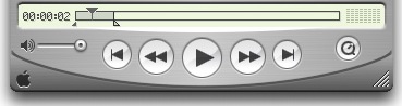 3 knobs interface, the QuickTime way