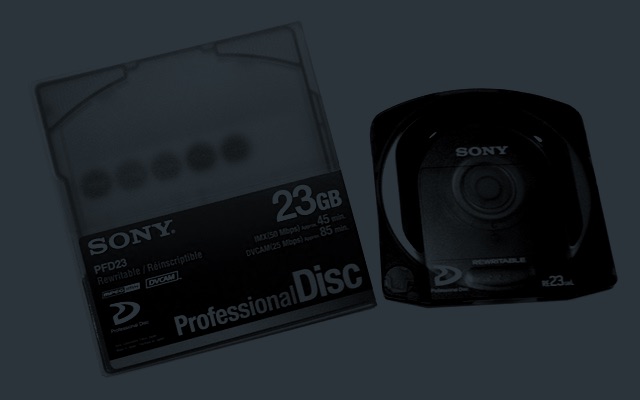 Sony Professional Disk (PFD) Repair damaged Sony PMW 300 XDCAM files